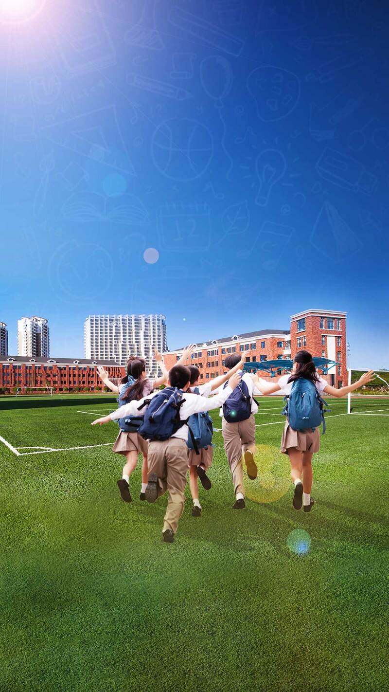 分层学校源文件，高清JPG风景摄影与设计PSD素材下载
