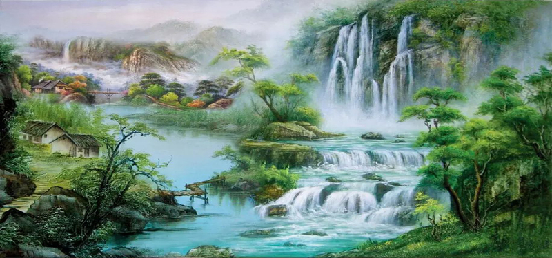 山水风光摄影佳作，高清JPG图片素材，免费下载
