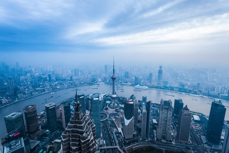 上海陆家嘴绝美城市风光，高清JPG摄影图片与风景设计素材下载