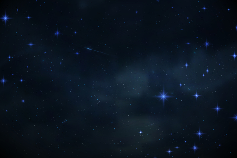 深蓝色暗夜星空背景摄影，高清JPG与AI格式设计素材，免费下载