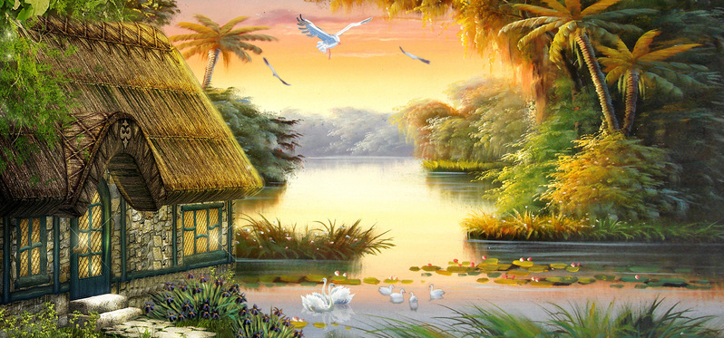 高清风景JPG图片与PSD设计素材，一键下载尽享美景