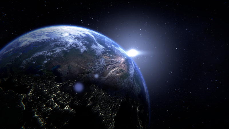 太空星球高清背景图，JPG摄影素材，风景设计元素免费下载