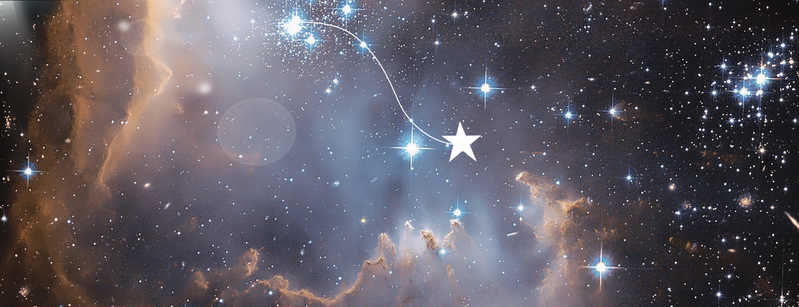 星空宇宙，北极星绝美JPG摄影/PSD风景设计素材高清下载