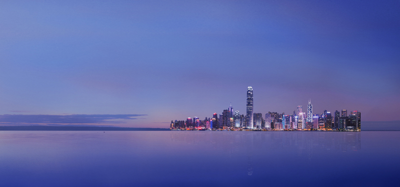 夜空深邃蓝湖高清JPG，绝美风景摄影/设计素材下载