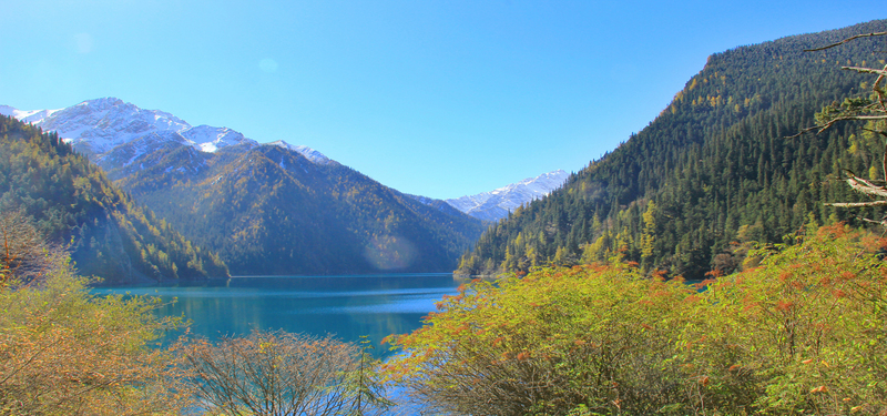 九寨沟绝美山川河流，高清JPG图片摄影，风景素材下载