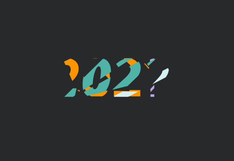 炫酷多彩2022新年文本特效