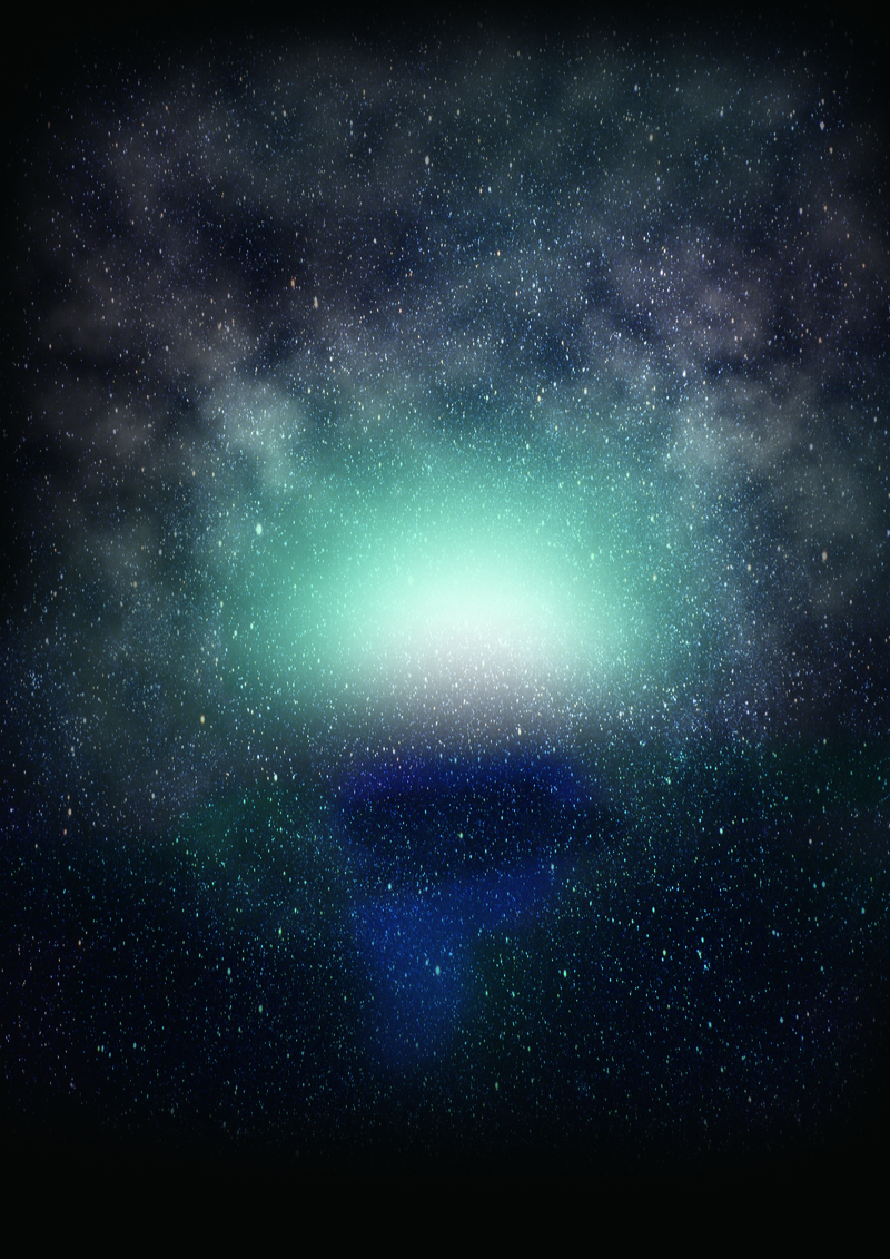 星空电影背景，暗调高清JPG图片与风景PSD设计素材下载