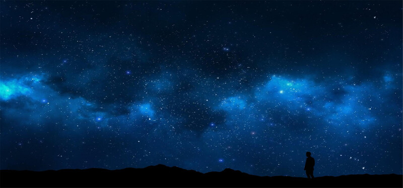 星空背景高清JPG，绝美摄影素材，一键下载风景美图