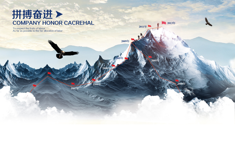 拼博奋进企业文化海报背景，高清JPG与PSD设计素材，免费下载