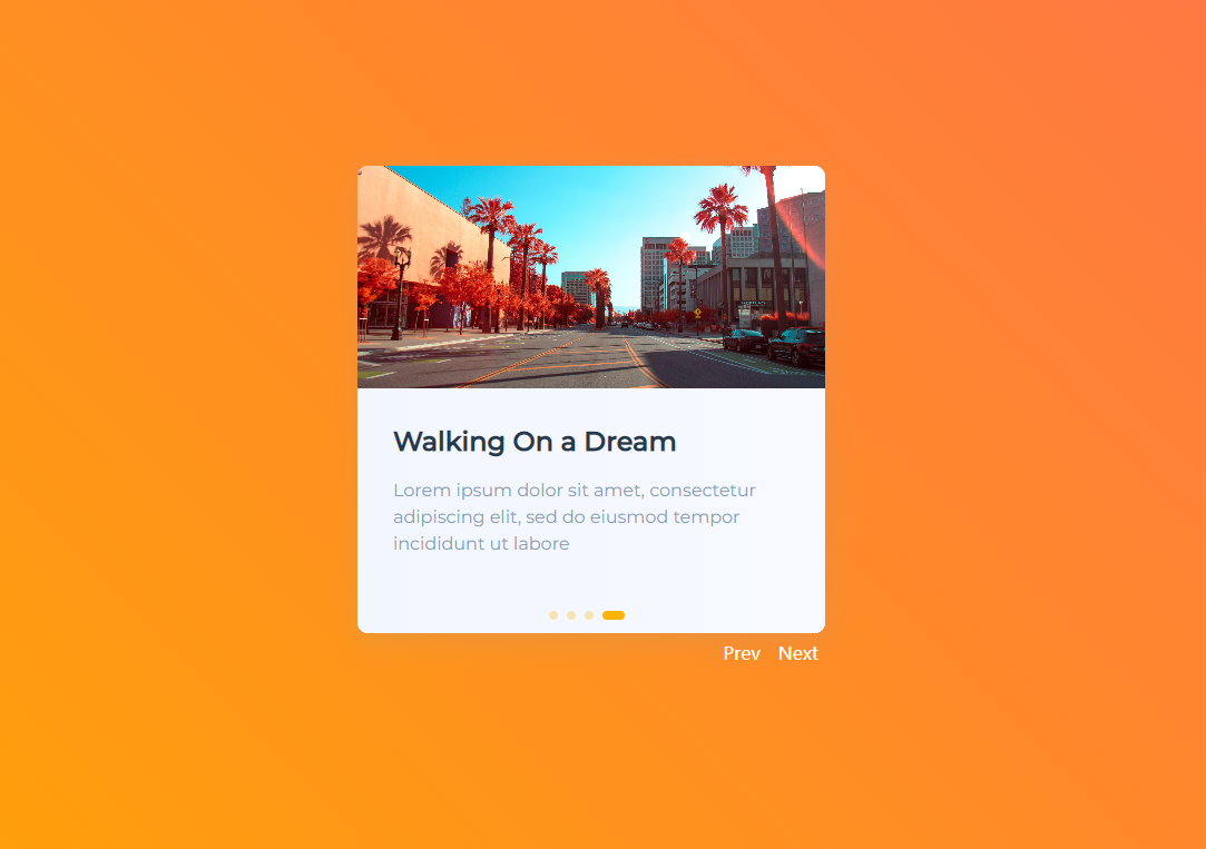 html+css+js实现的图片滑块