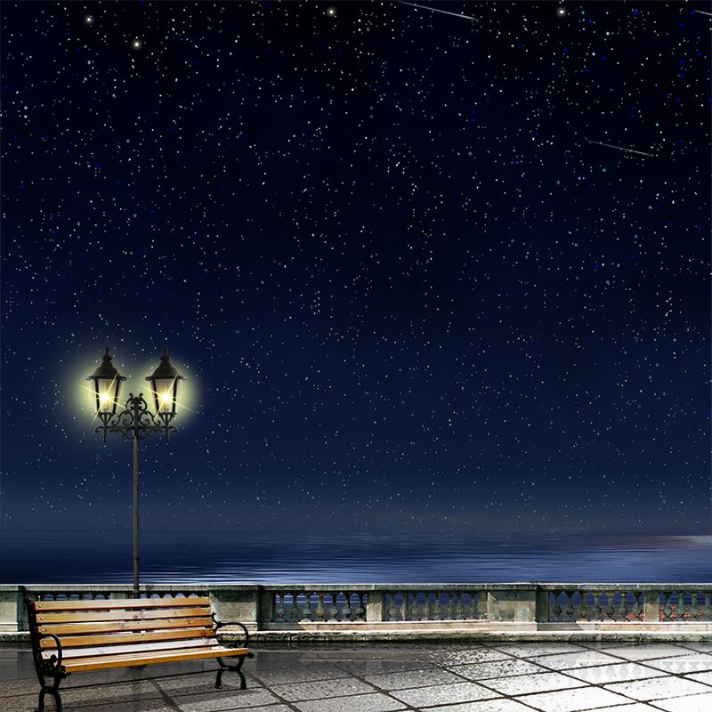 淘宝高清夜景背景图库，JPG/PSD格式摄影风景素材下载