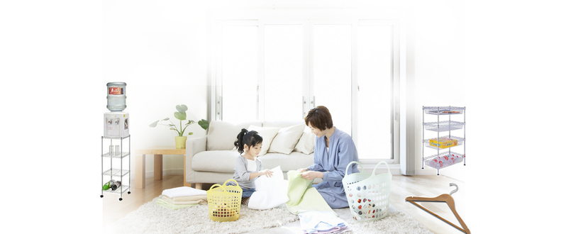 温馨家居母女背景图，高清JPG/PSD设计素材免费下载