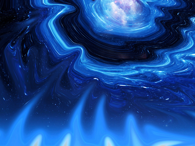 星空时空扭曲摄影，高清JPG风景素材，免费下载