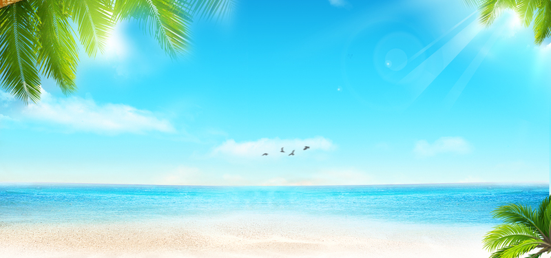 夏日海洋电商促销，精选高清JPG图片与PSD设计素材下载
