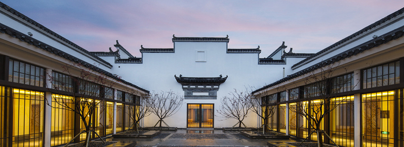 徽式酒店美景赏析，高清JPG图片摄影与设计素材下载