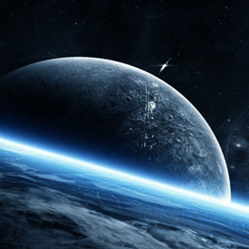 大气星空宇宙背景图，高清JPG/PSD摄影素材，免费下载