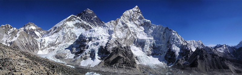 雪峰冰山绝美风光JPG素材，高清Banner背景设计图片下载