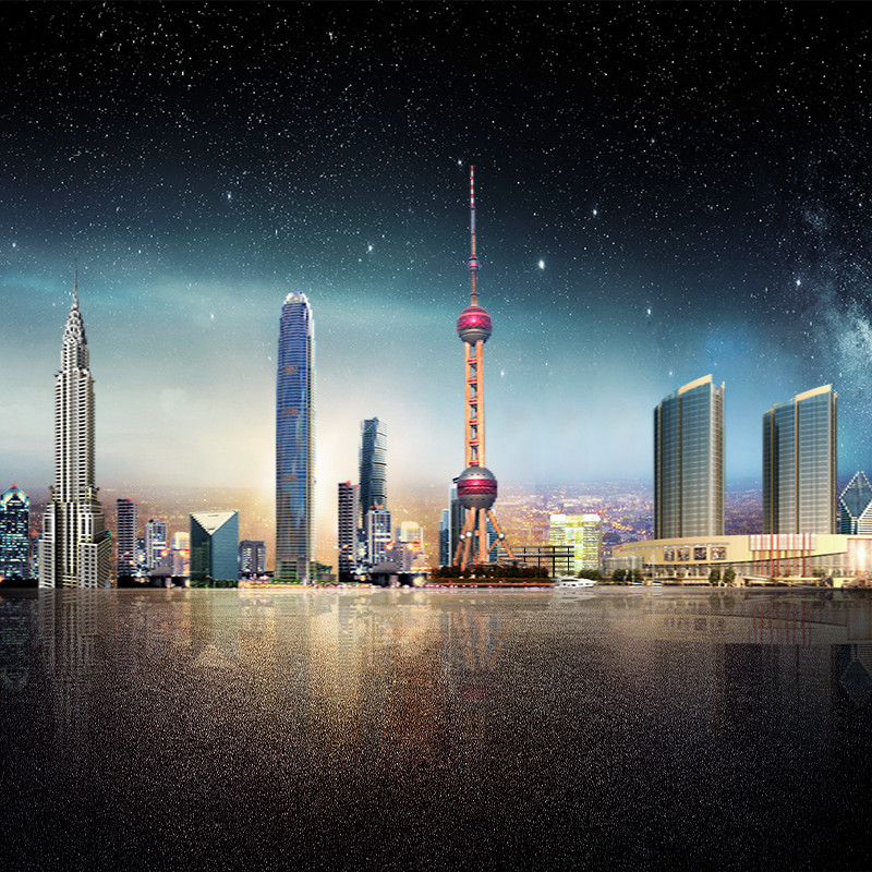 上海夜景绝美摄影，高清JPG/PSD设计素材下载