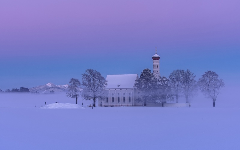 冬季雪景高清JPG摄影，绝美风景图片素材下载