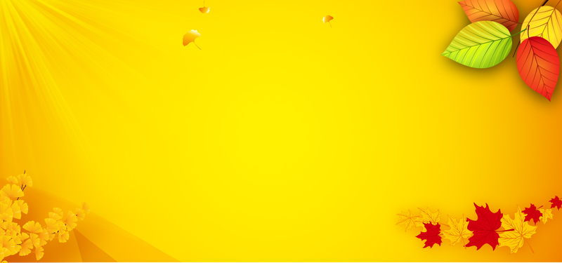 淘宝精选，风景高清JPG/PSD素材，黄色Banner背景设计下载