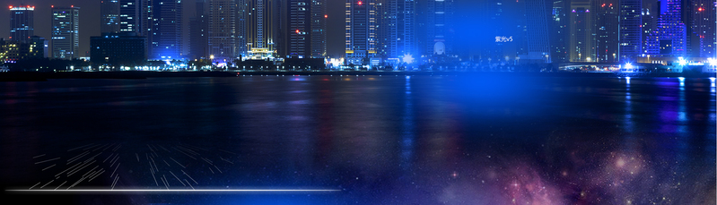 都市夜霓虹，高清JPG背景图/PSD设计素材下载