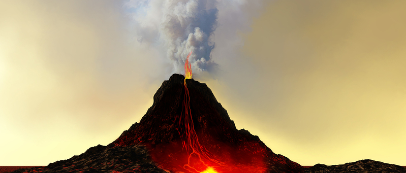 火山景观高清JPG摄影素材，风景图片精选，免费下载