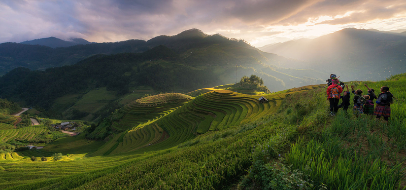 乡村田园风光旅游，高清JPG摄影素材，风景图片设计下载