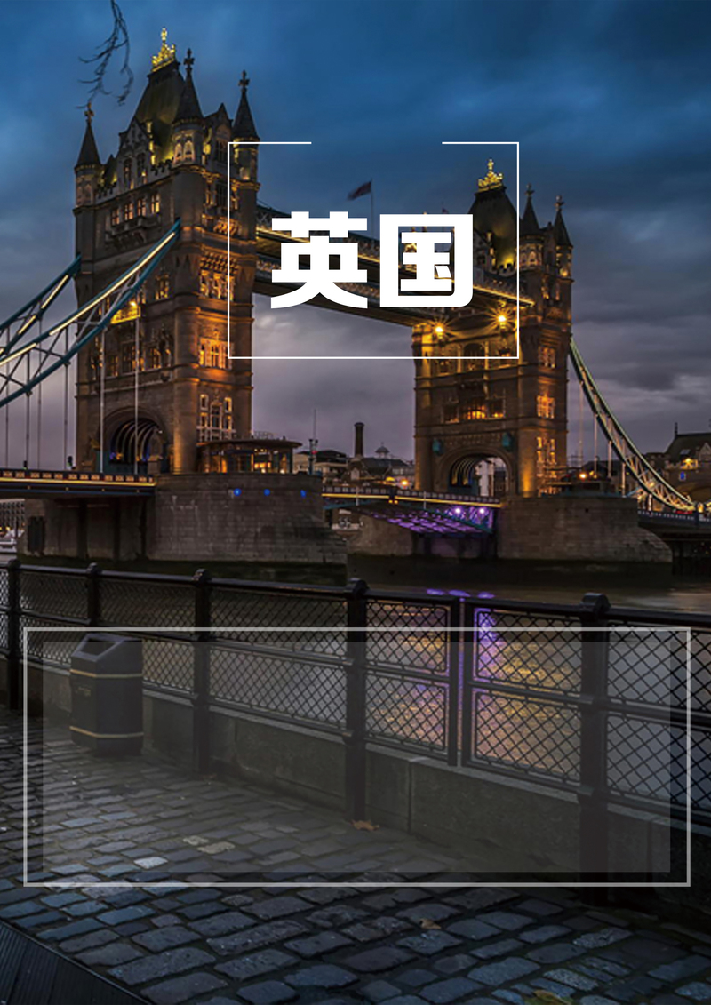 英国旅游美景海报，高清JPG/PSD格式摄影与设计素材下载