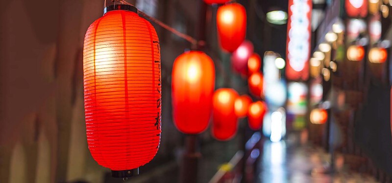 巷子挂满红灯笼，高清JPG摄影素材，免费下载风景图片设计
