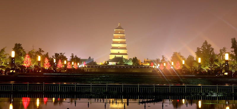 西安旅游美景高清JPG摄影素材，精选风景图片，免费下载