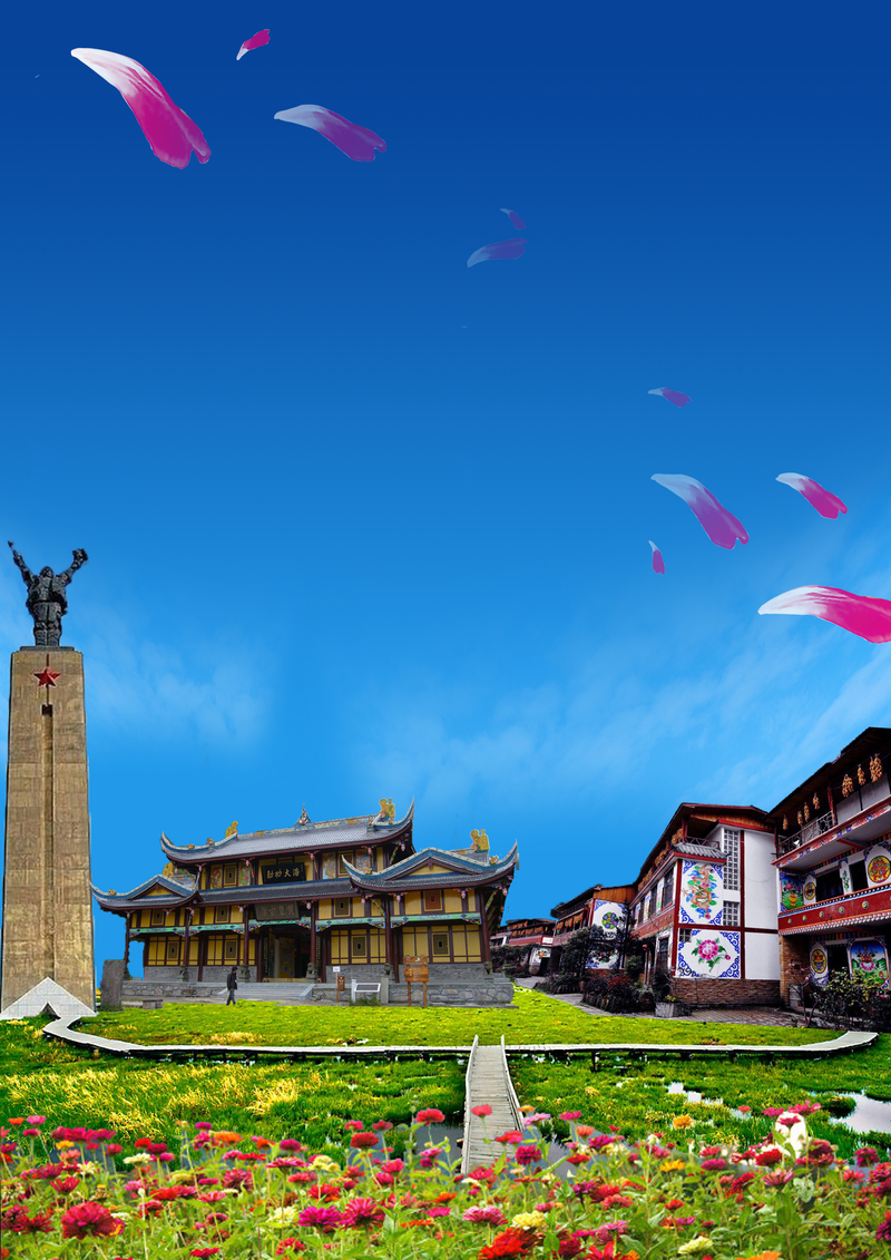 民族风情旅游美景，高清JPG摄影与PSD设计素材下载