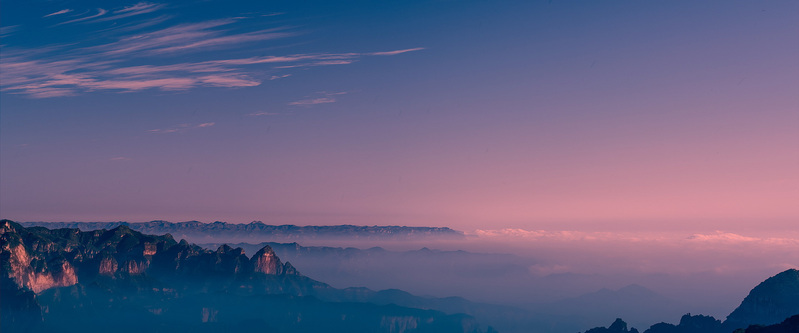 高清蓝色天空背景摄影，大气美景JPG图片，免费下载风景设计素材