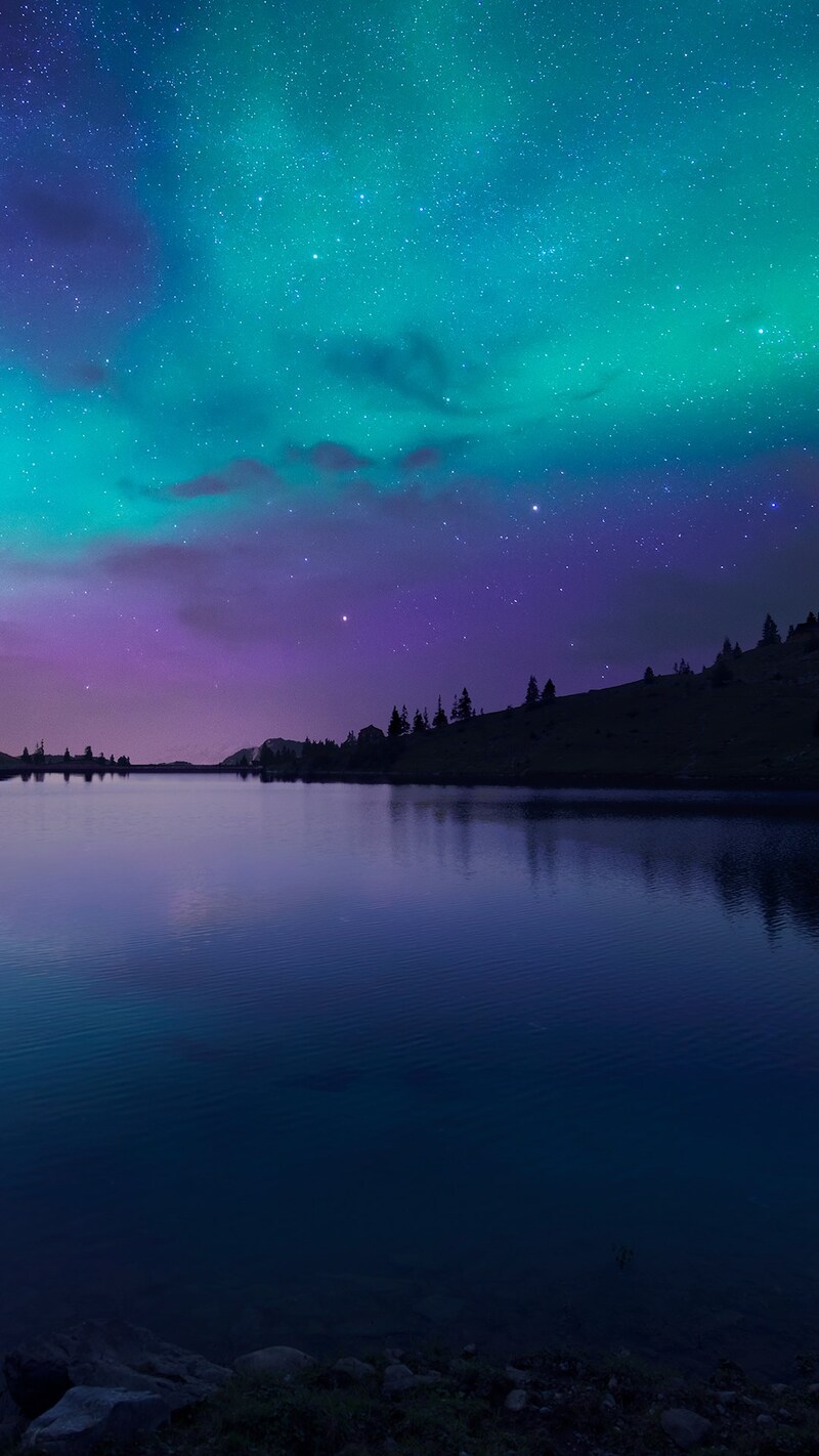 梦幻紫色H5背景，高清JPG风景摄影素材，免费下载