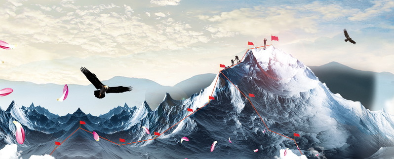 高山美景摄影JPG/PSD素材，高清风景图片下载