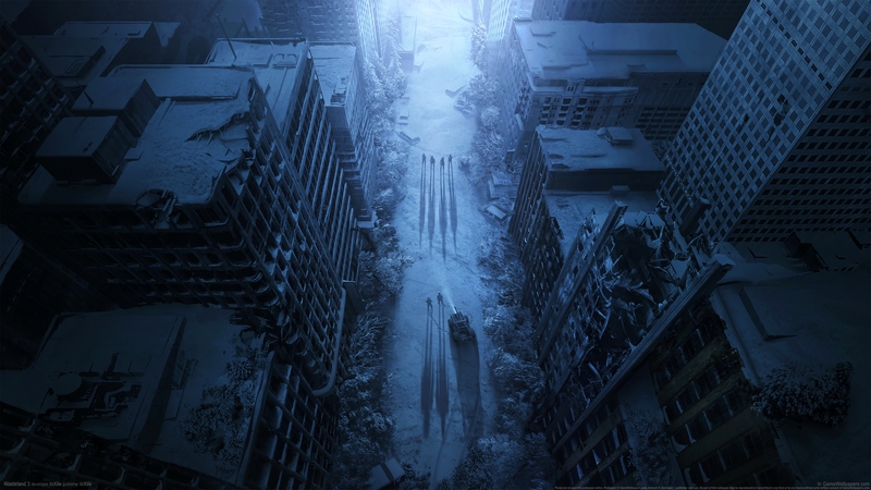 雪原废弃都市绝美高清JPG摄影/风光图片设计素材免费下载