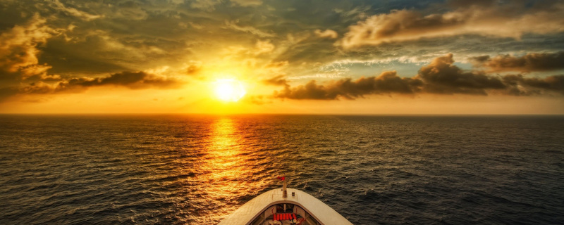 海上日出绝美背景，高清JPG摄影素材，风景设计必备下载