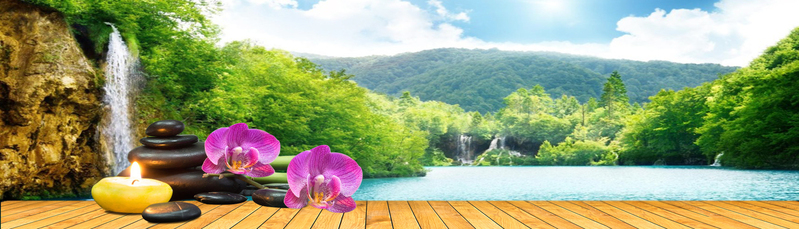 夏日热门景点旅游Banner，高清JPG摄影素材，风景图片设计下载