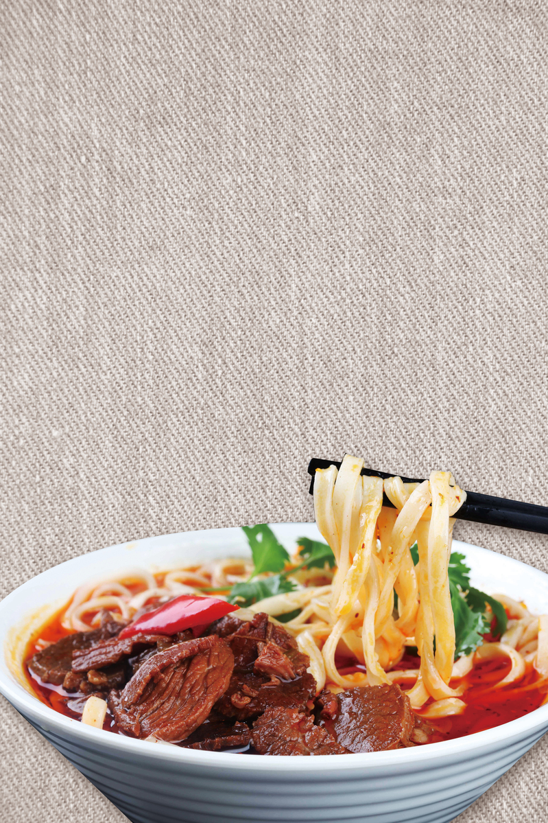 牛肉面宣传海报设计素材，高清JPG背景图片与风景PSD格式下载