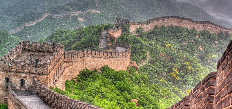 中国长城精美背景图，高清JPG摄影素材，风景设计资料免费下载