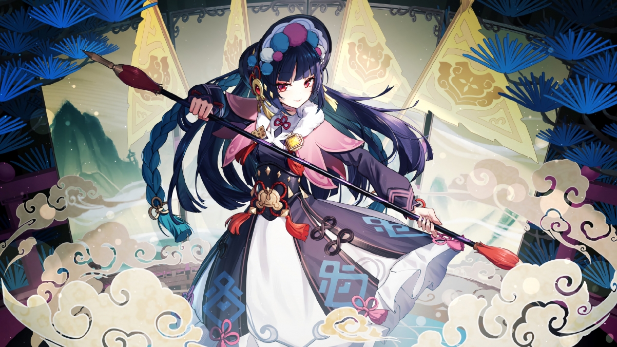 原神云堇绝美壁纸，4K高清动漫风，3840x2160分辨率，一键下载！