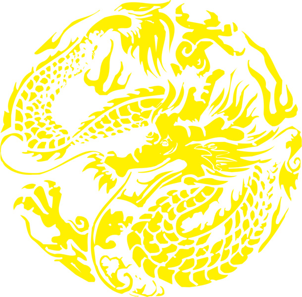 中国风矢量龙图标，高清PNG透明图片，AI格式设计素材下载