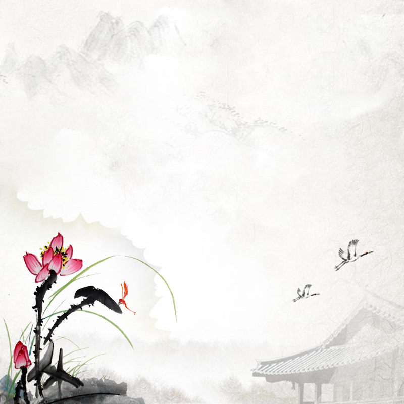 中国风手绘水墨茶叶主图，清新复古JPG/PSD设计素材高清下载