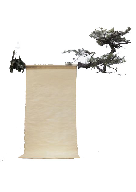 古风字画PNG透明图，高清中国风装饰元素，设计素材免费下载