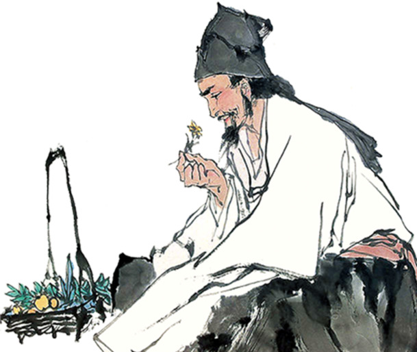 中医名人高清PNG透明图，古典医药元素，中国风装饰素材下载