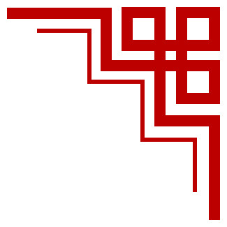 中国风红色窗棂边框PNG透明图片，高清装饰元素，免费下载设计素材