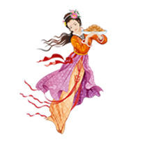 中秋节嫦娥高清PNG透明图片，节日元素设计素材免费下载