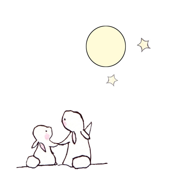 中秋赏月PNG/PSD图片素材，高清透明，节日元素丰富，免费下载