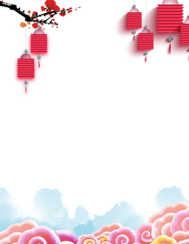 中国风展板PNG透明图片，高清装饰元素，设计素材免费下载