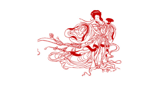 中秋佳节嫦娥剪影PNG透明图，高清PSD设计素材免费下载