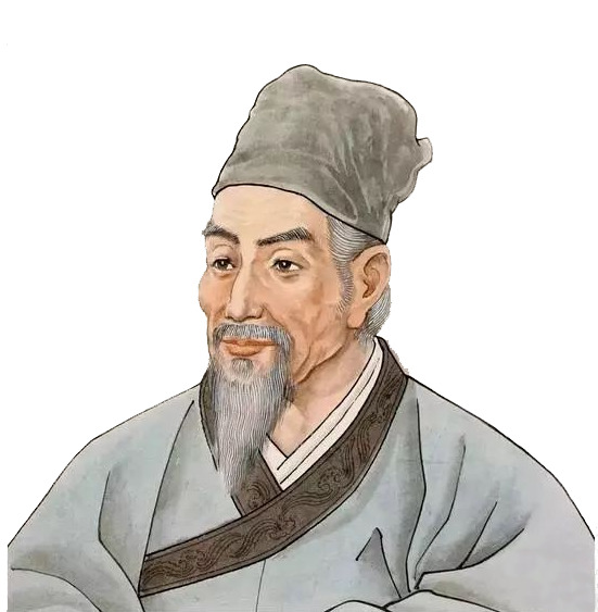 李时珍人物肖像PNG透明图，高清中国风装饰元素，设计素材下载